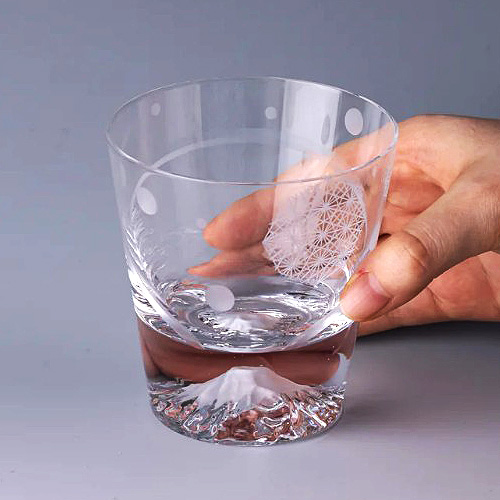 [타지마글라스 코리아] 일본 명품 후지산 글래스 위스키 언더락 사케잔 바카라 리델