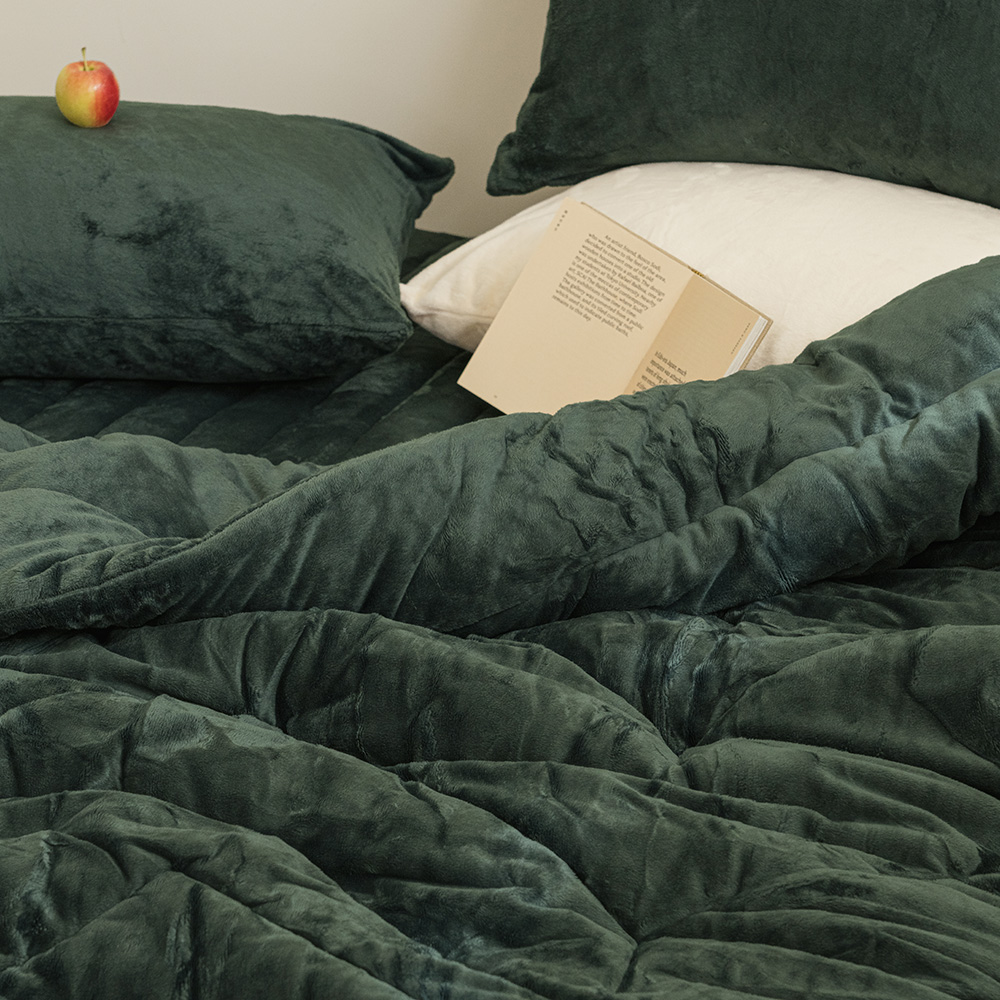 코지데이 장모극세사 겨울 차렵이불 패드세트 SS