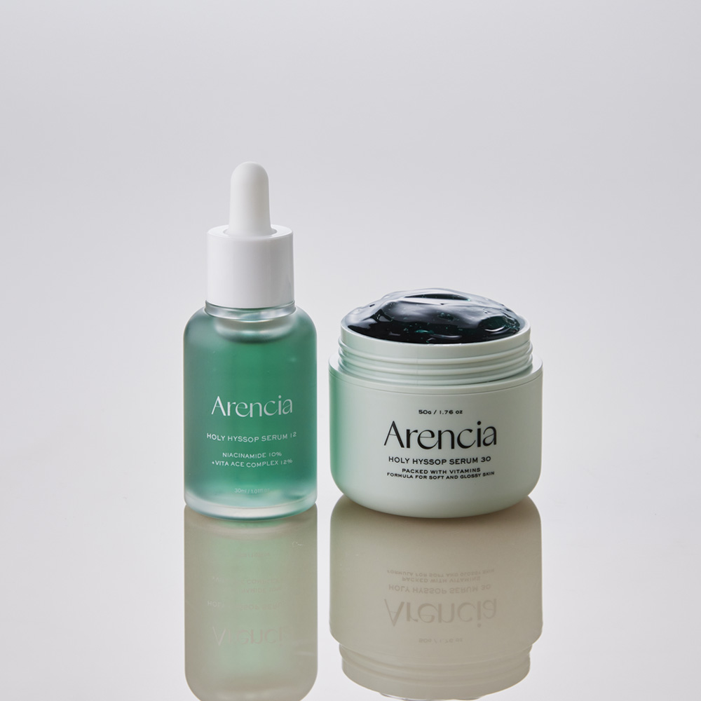 [SET] 아렌시아 홀리 히솝 세럼 12 30ml + 세럼 30 50g 제품 이미지