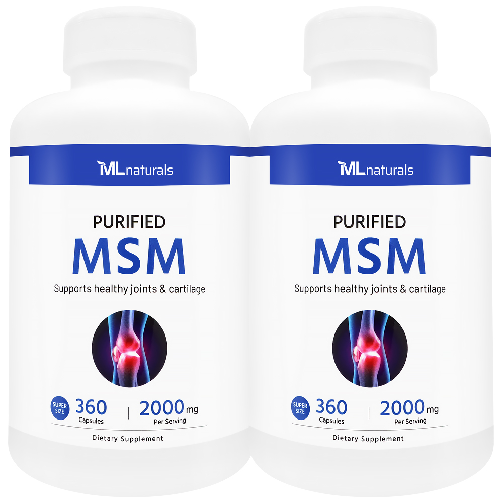 2병 마이라이프 내추럴스 MSM 엠에스엠 식이유황 2000mg 360정 슈퍼사이즈 - 메인 이미지
