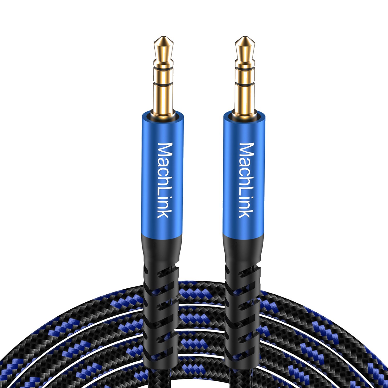 마하링크 DeepBlue라인 스테레오 AUX 케이블 ML-BLST 1m, 1개 - 상품 이미지