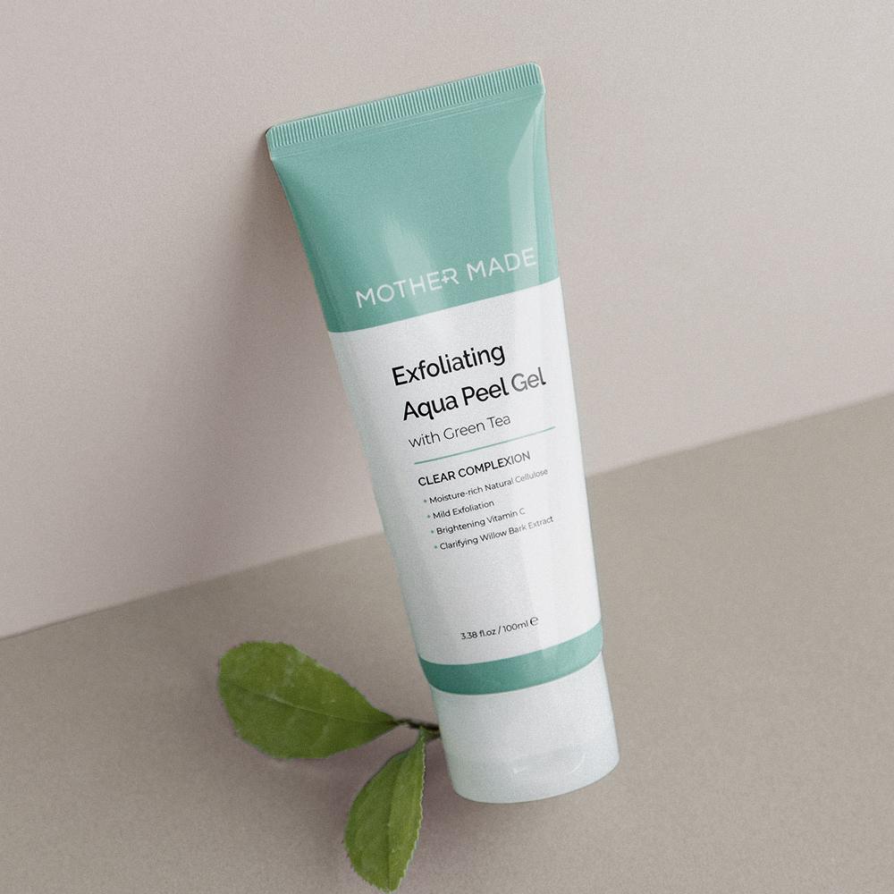 1+1 마더메이드 엑스폴리에이팅 비건 녹차 필링젤 100ml X 2개, 민감피부각질케어 - 상품 이미지