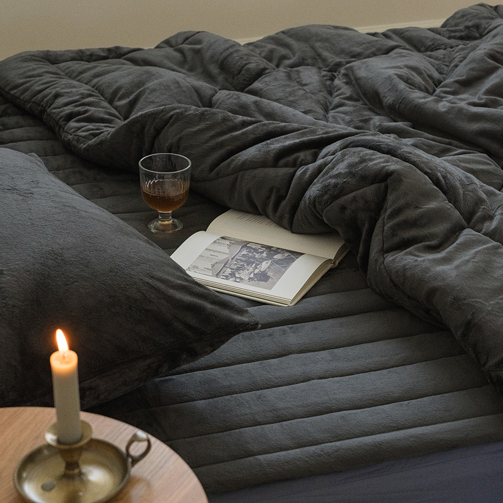 코지데이 장모극세사 겨울 고정밴딩 침대패드 SS