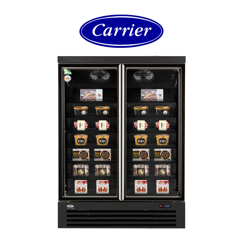캐리어 업소용냉동고 저소음 디지털 CSR-1250FKA 정속형 냉동쇼케이스