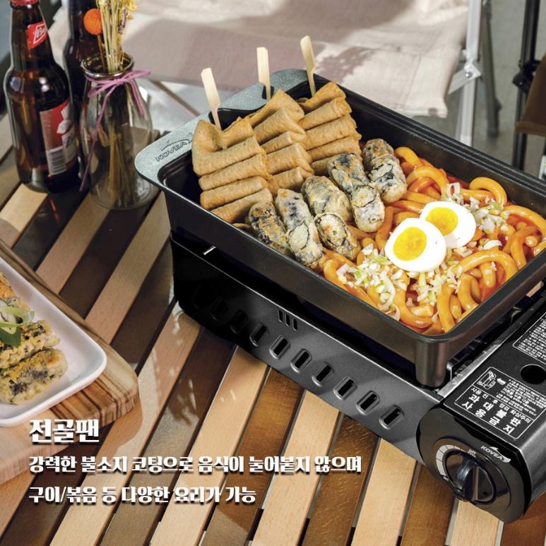 휴대용가스렌지 고화력가스버너 캠핑용버너 그릴팬