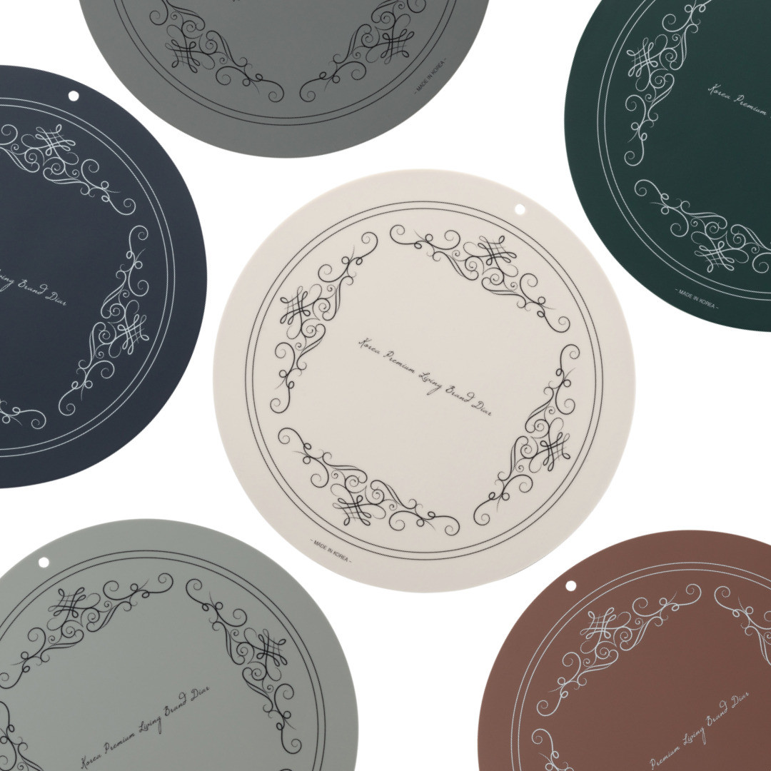 디아르 국내생산 시그니쳐 실리콘 인덕션 보호 매트 패드 냄비 받침 깔개 M 집들이 선물