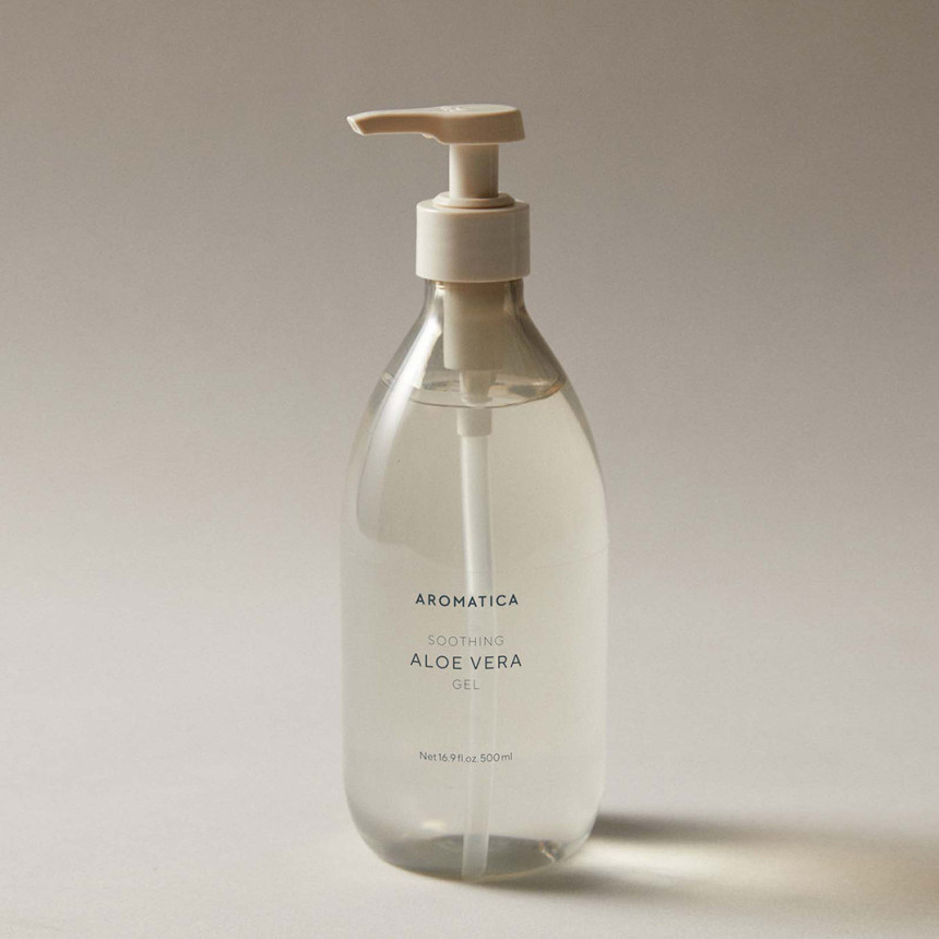 아로마티카 수딩 알로에 베라 젤 500ML 비건 알로에 진정 수분 쿨링젤 대용량 알로에수딩젤 사진 1