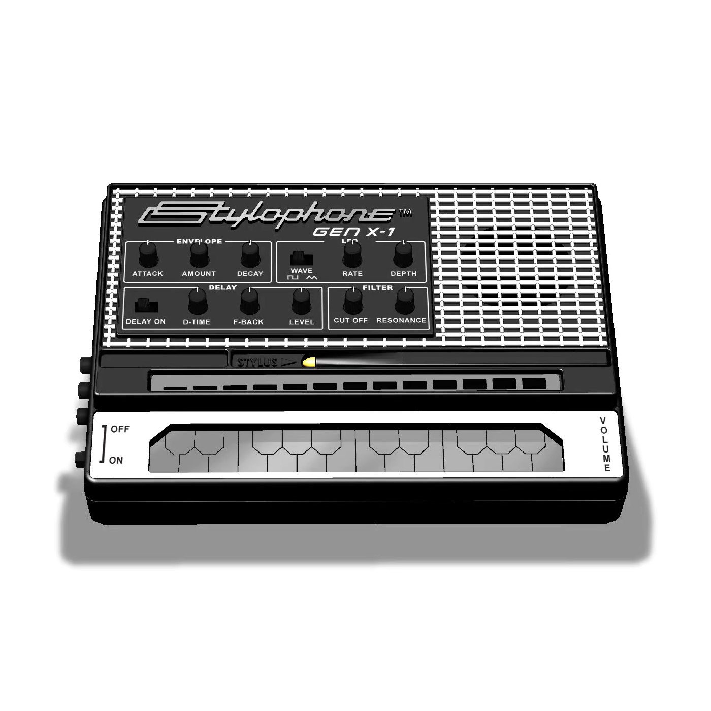 Dubreq Stylophone GEN X-1 덥렉 스타일로폰 X1 포켓 신디사이저 신형 - 상세 이미지 4