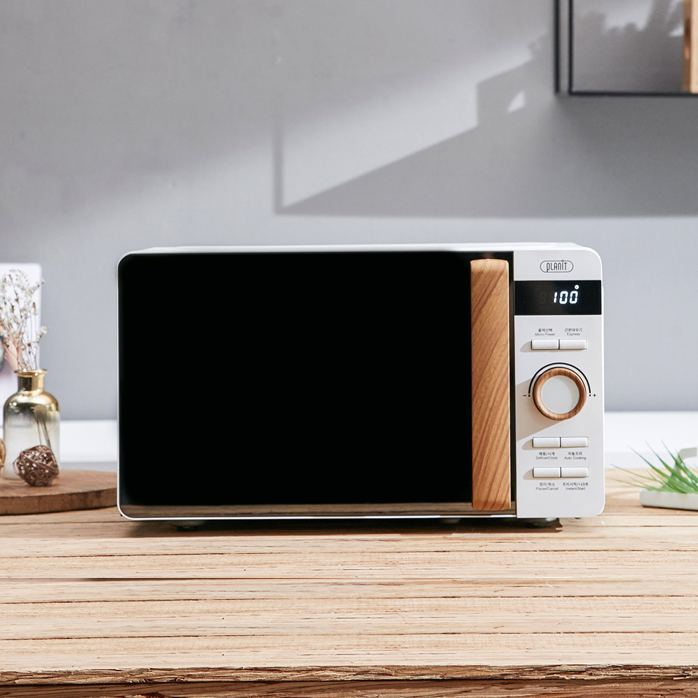 플랜잇 전자레인지 미니 소형 원룸 예쁜 전자렌지