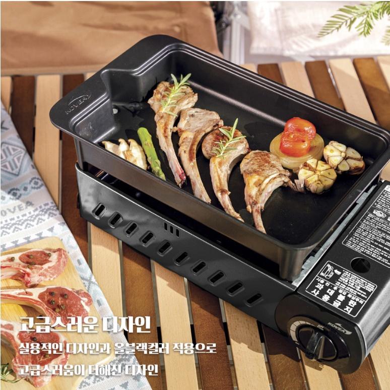 휴대용가스렌지 고화력가스버너 캠핑용버너 그릴팬