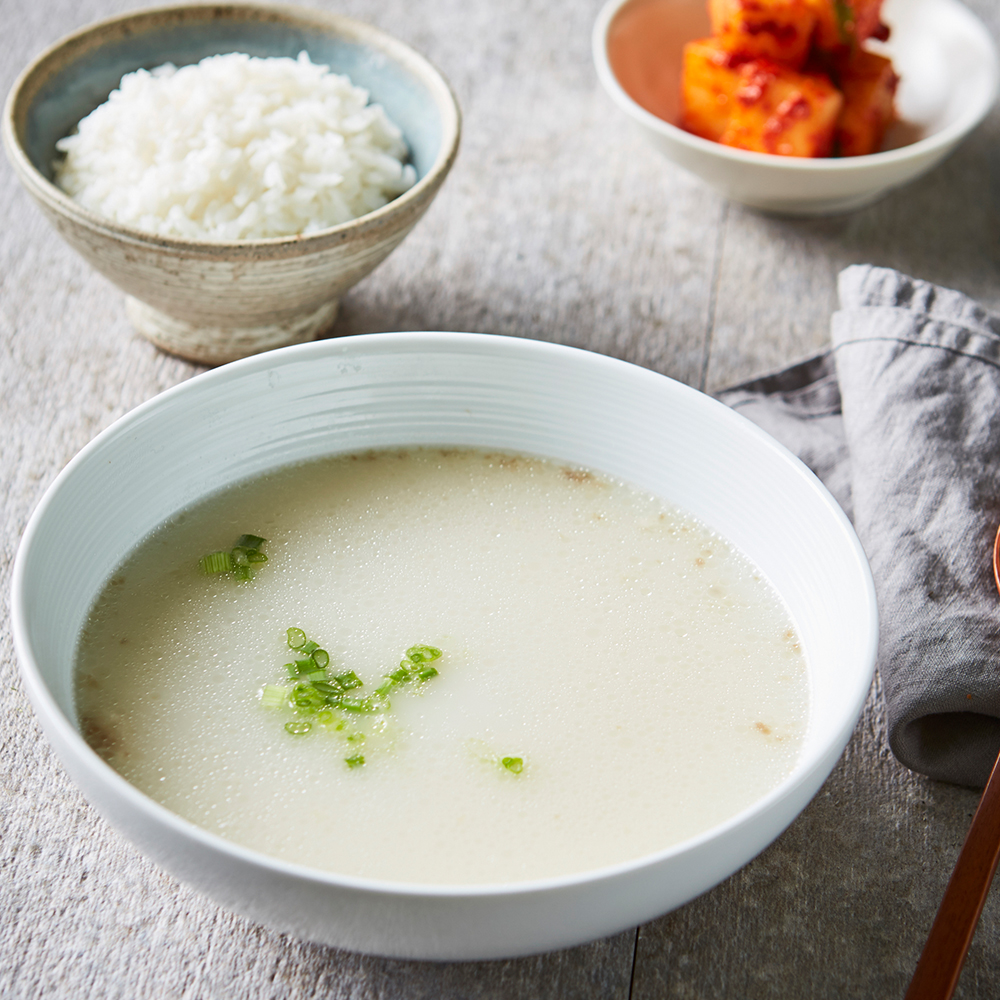 한우 곰탕 400g 무첨가 급속 냉동 밀키트 푸딩 설렁탕 - 상품 이미지
