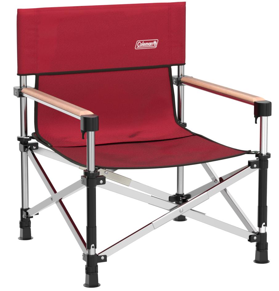 콜맨 Coleman 투웨이 캡틴 체어 캠핑 의자 2000031282 레드