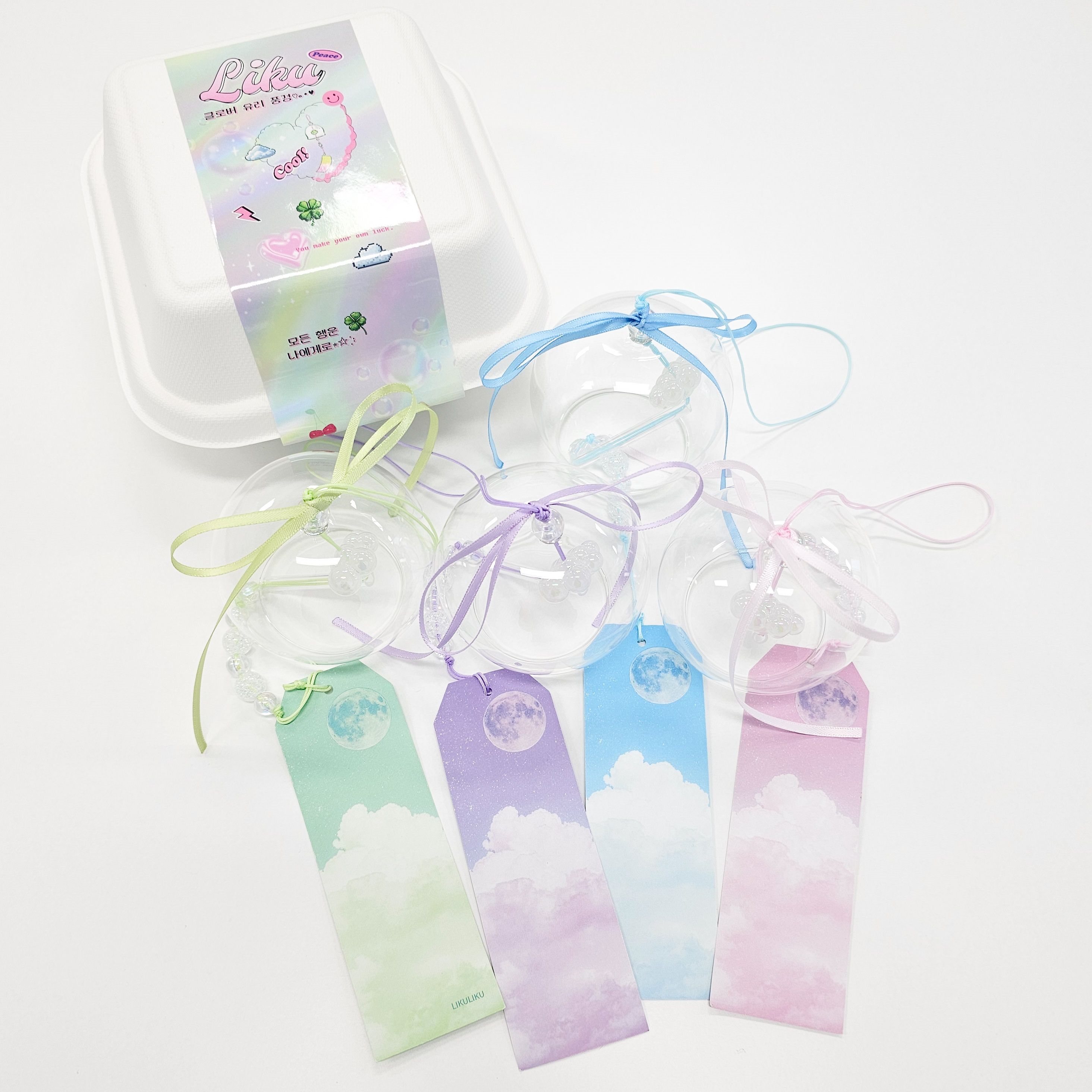 유리 풍경 만들기 후우링 DIY 키트 재료 리꾸리꾸