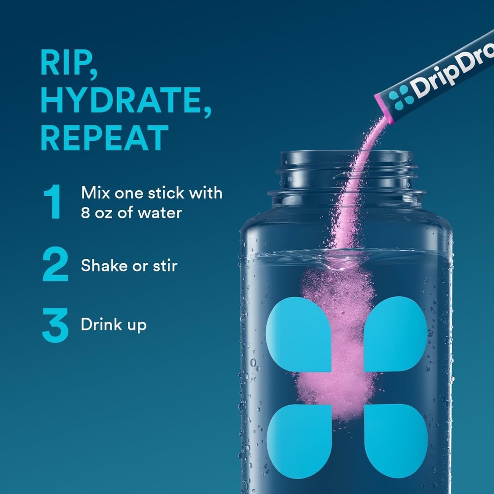 DripDrop 드립드롭 수분공급음료 파우더 4종 32개입 이미지 7