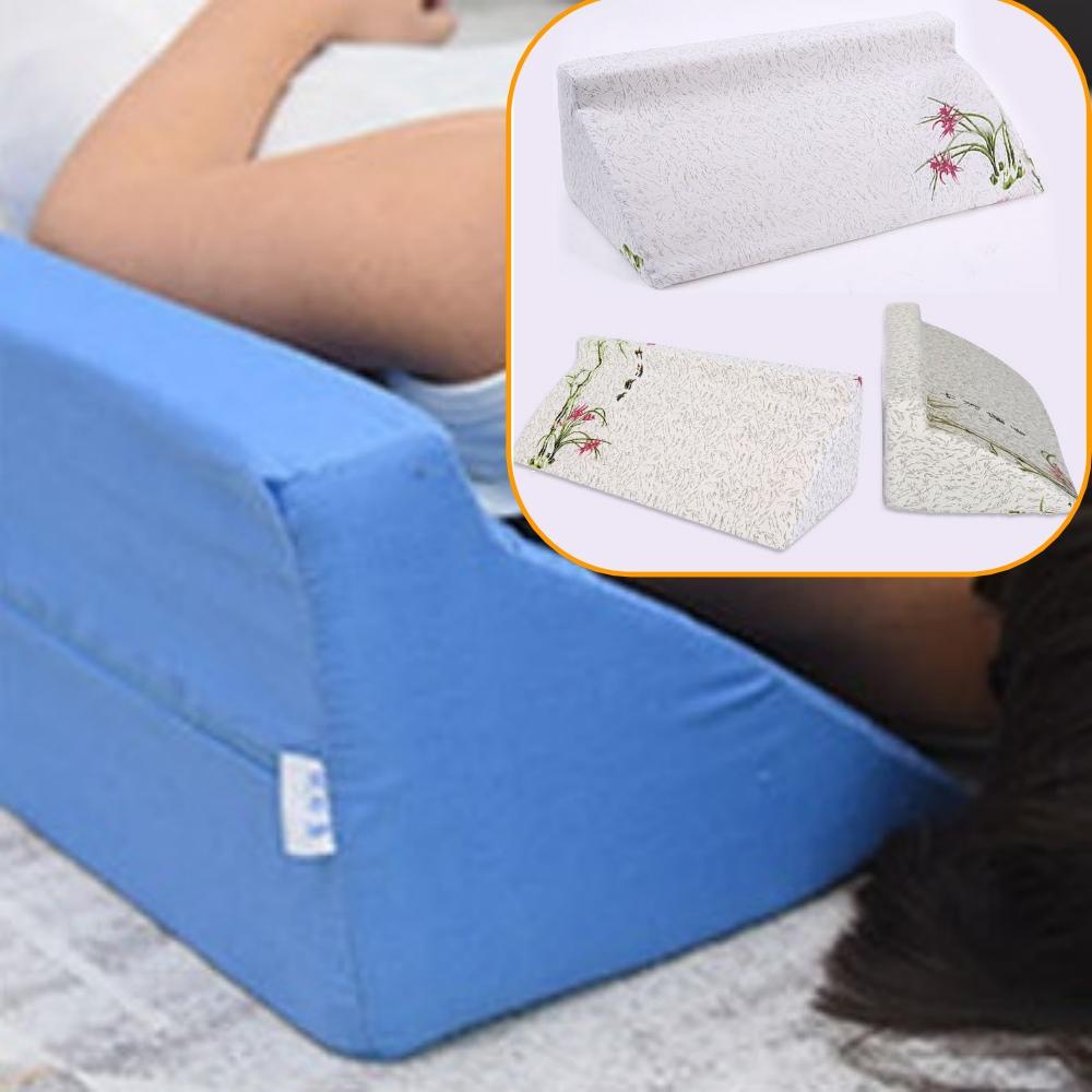 삼각 받침대 옆으로자는베개 허리베개 종아리 다리쿠션