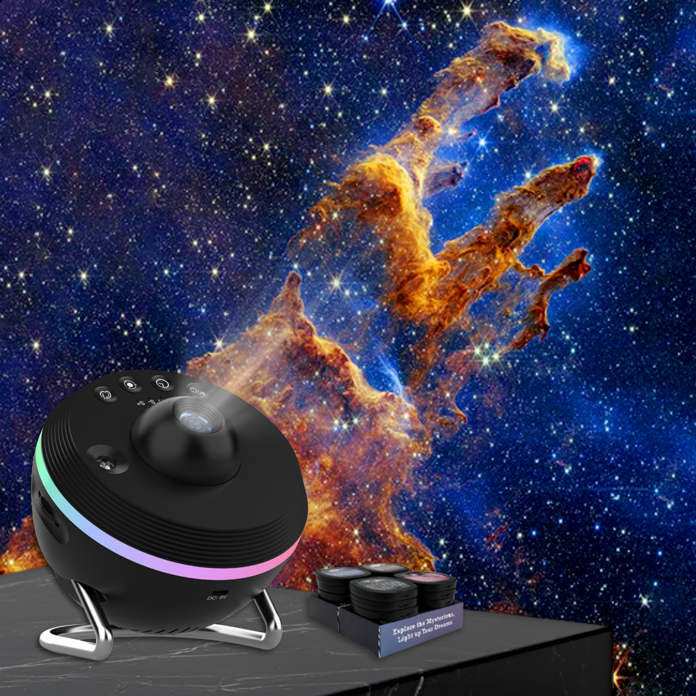 우주 무드등 별자리 빔 프로젝터 별 달 천장조명 우주인 은하수 오로라