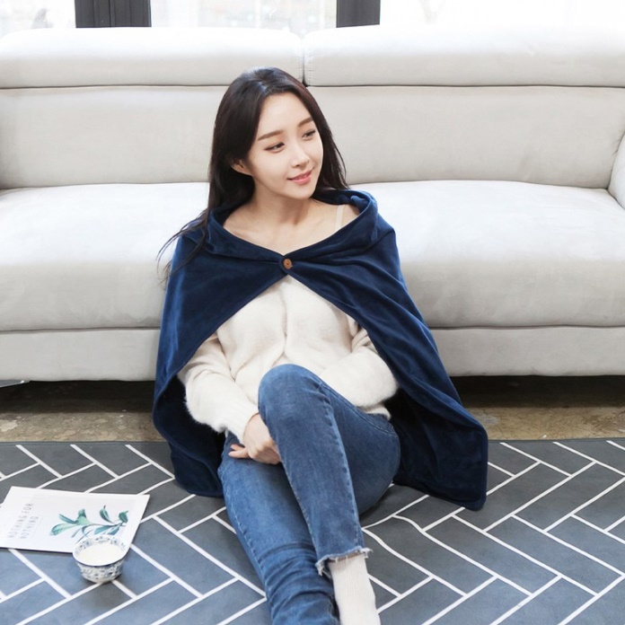 소형 전기담요 1인용 덮는 전기 이불 usb 무릎담요