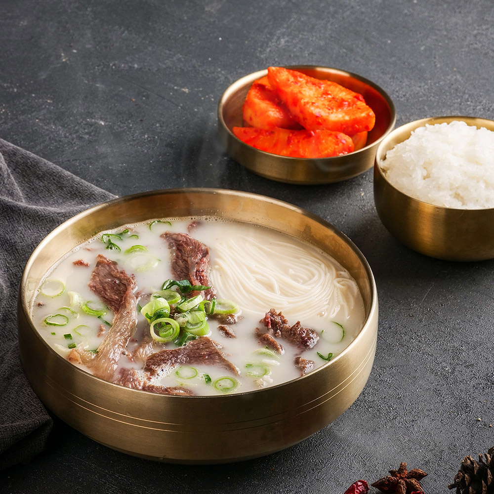 건더기 많은 즉석국 즉석탕 밀키트 설렁탕, 630g, 1개 : 허브앤코리아