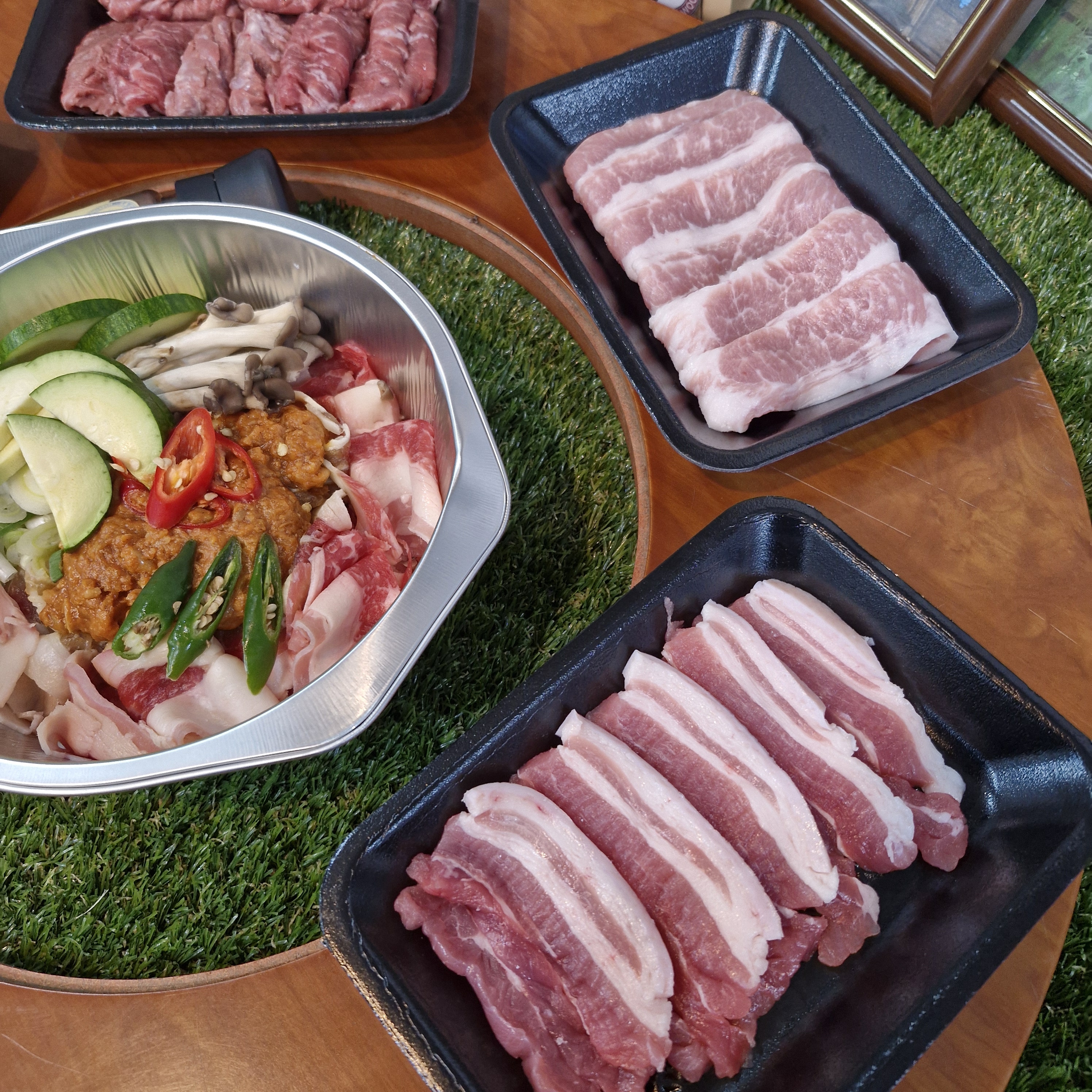 한우대학 구이용 한돈 오마카세 총구성 1.3kg 풍성한 특수부위 홈마카세 - 상세 이미지 3