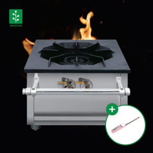 우성 업소용 간택기 가스렌지 화구 LNG 도시가스 중화 간텍기 낮은 렌지... 개봉기 | 실사용 후기 - 상품 이미지 1