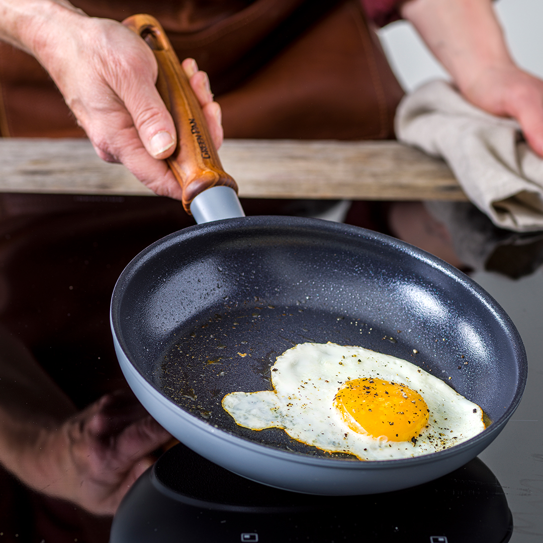 그린팬 메이플라워프로 세라믹 논스틱 코팅 인덕션 우드핸들 프라이팬 24cm