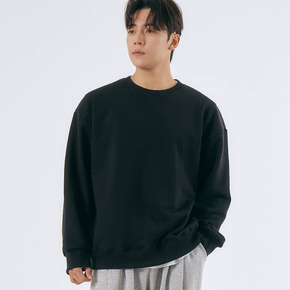 기모 맨투맨 티셔츠