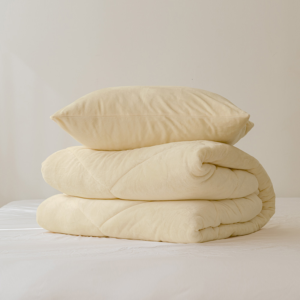 코지데이 장모극세사 겨울 차렵이불 패드세트 SS