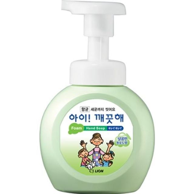 비누 CJ 아이깨끗해핸드워시청포도250mm : 파인제이듀오