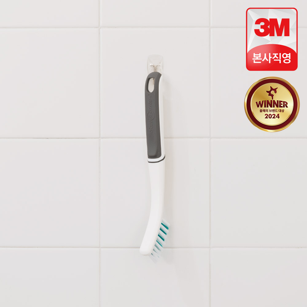3M 스카치브라이트 타일 및 틈새 브러쉬