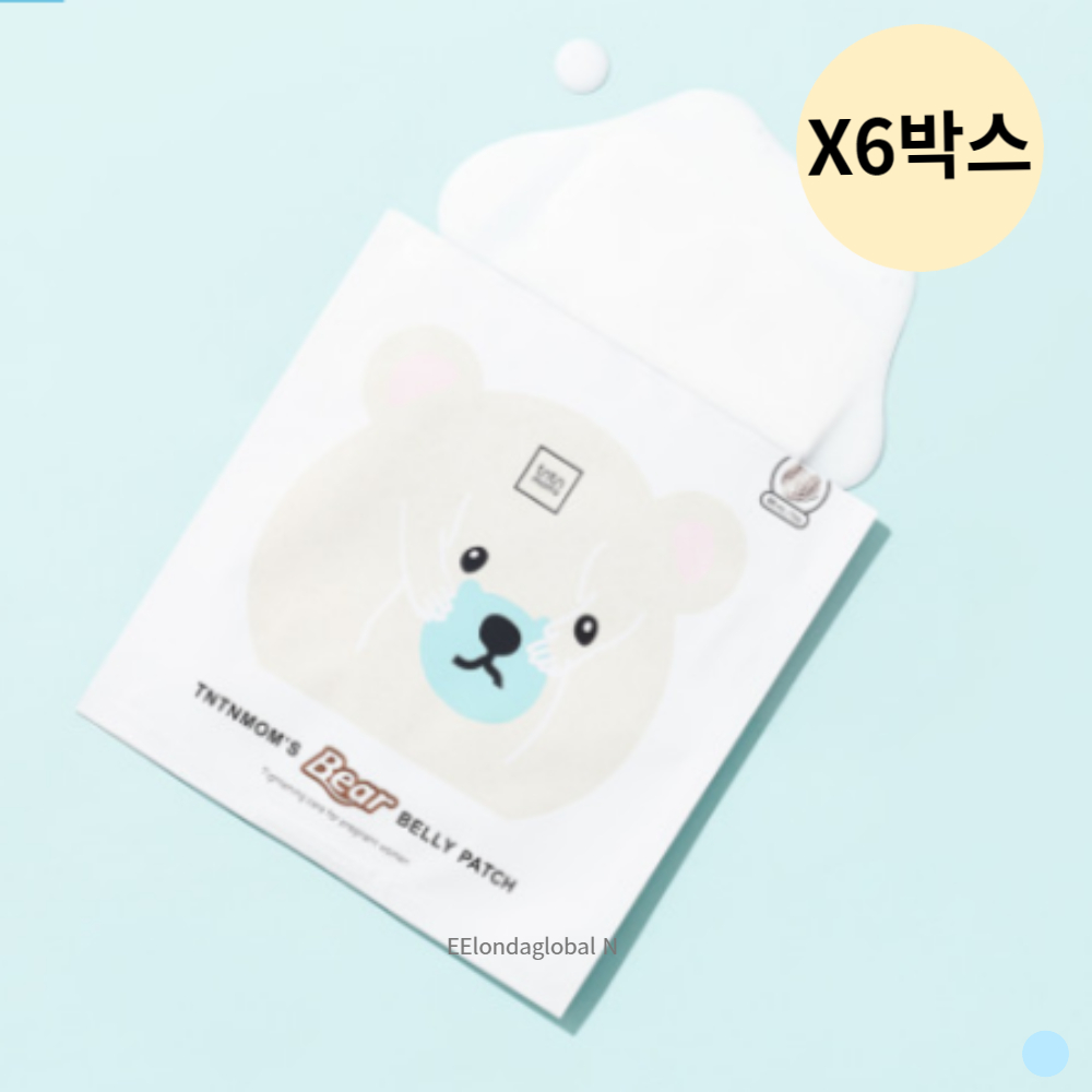 튼튼맘스 임산부 비건 베어벨리팩 베어리 55ml 7매 X6 : 이리와코리아