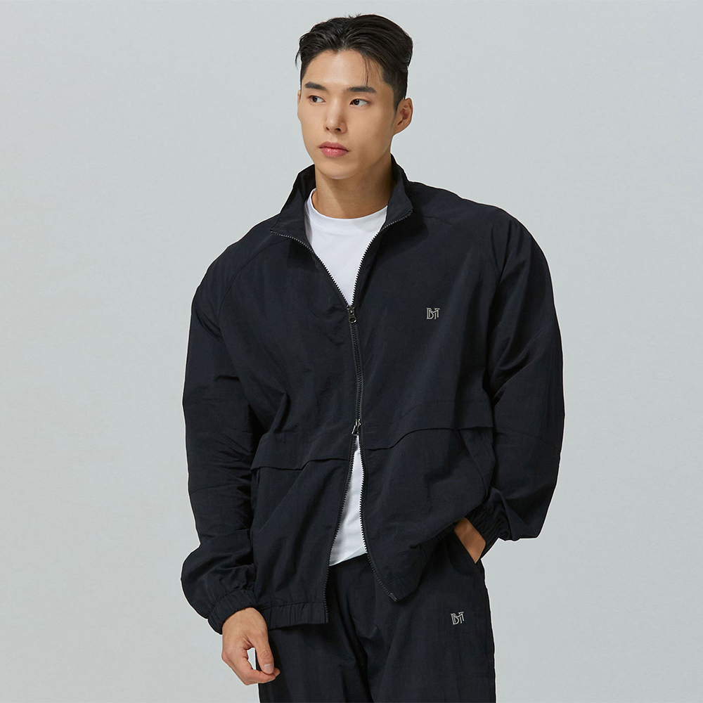 [슈퍼특가]블랙몬스터핏 바람막이 우븐 자켓 윈드브레이커 아노락 운동 윈드러너 제품 이미지