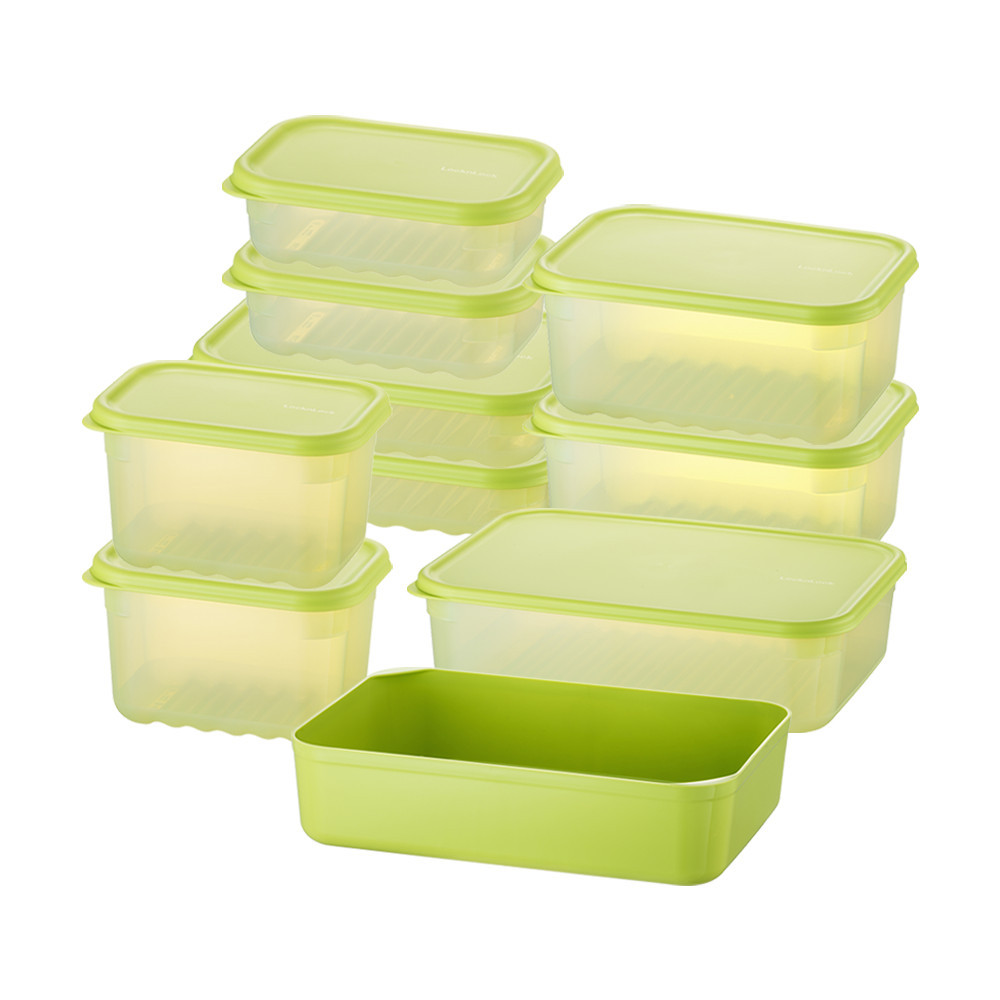 [N단독구성]락앤락 신선보관용기 스마트킵 프레쉬 10종 실속 세트