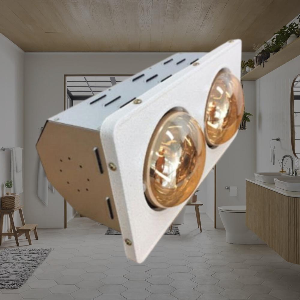 벽걸이전기히터 목욕탕히터 2구욕실난방기