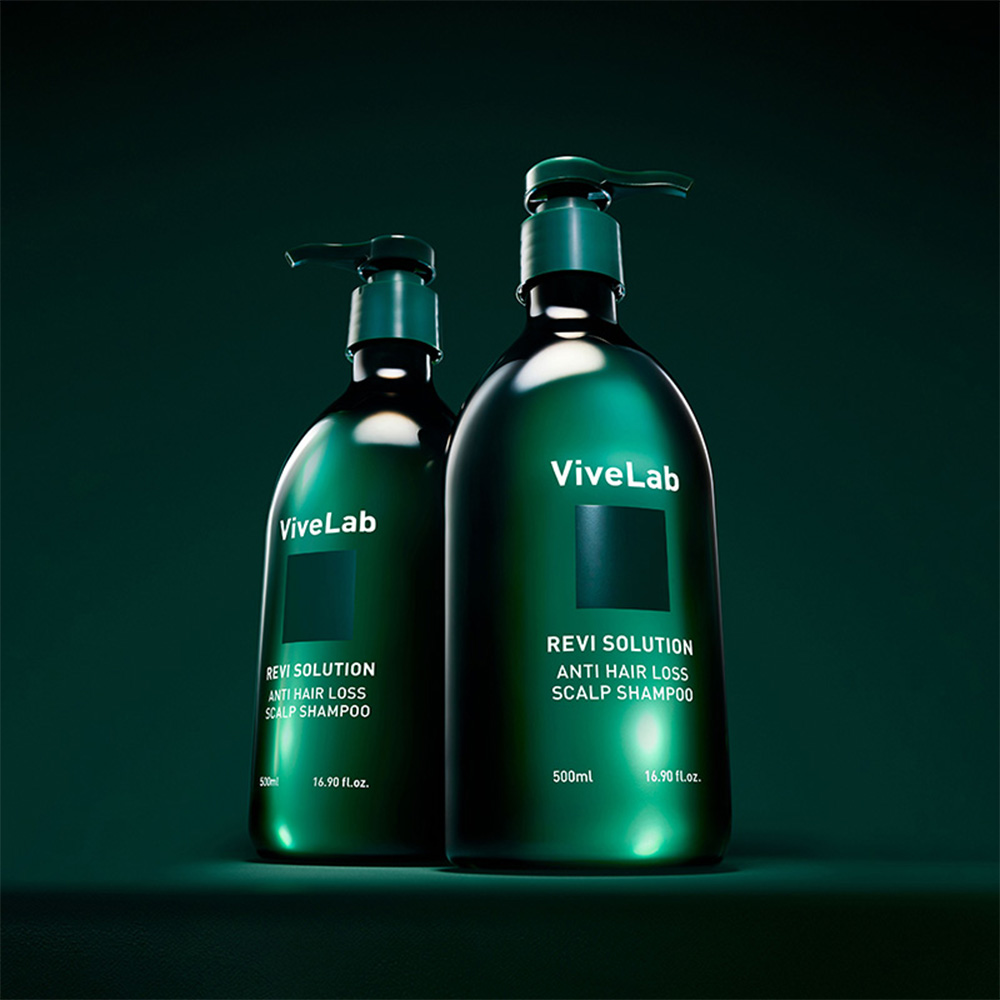 바이브랩 4주 솔루션 초록 탈모 샴푸 우디플로럴머스크, 500ml, 1개 상세 이미지 4