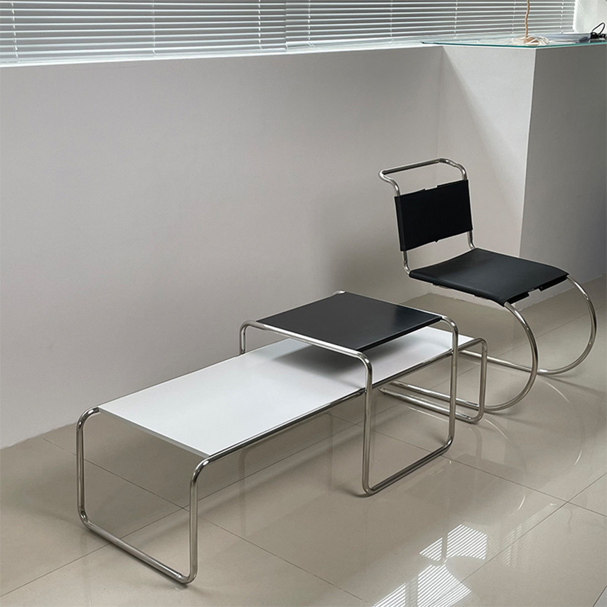 바우하우스 라치오 테이블 거실 커피 카페 라운지 테이블 L