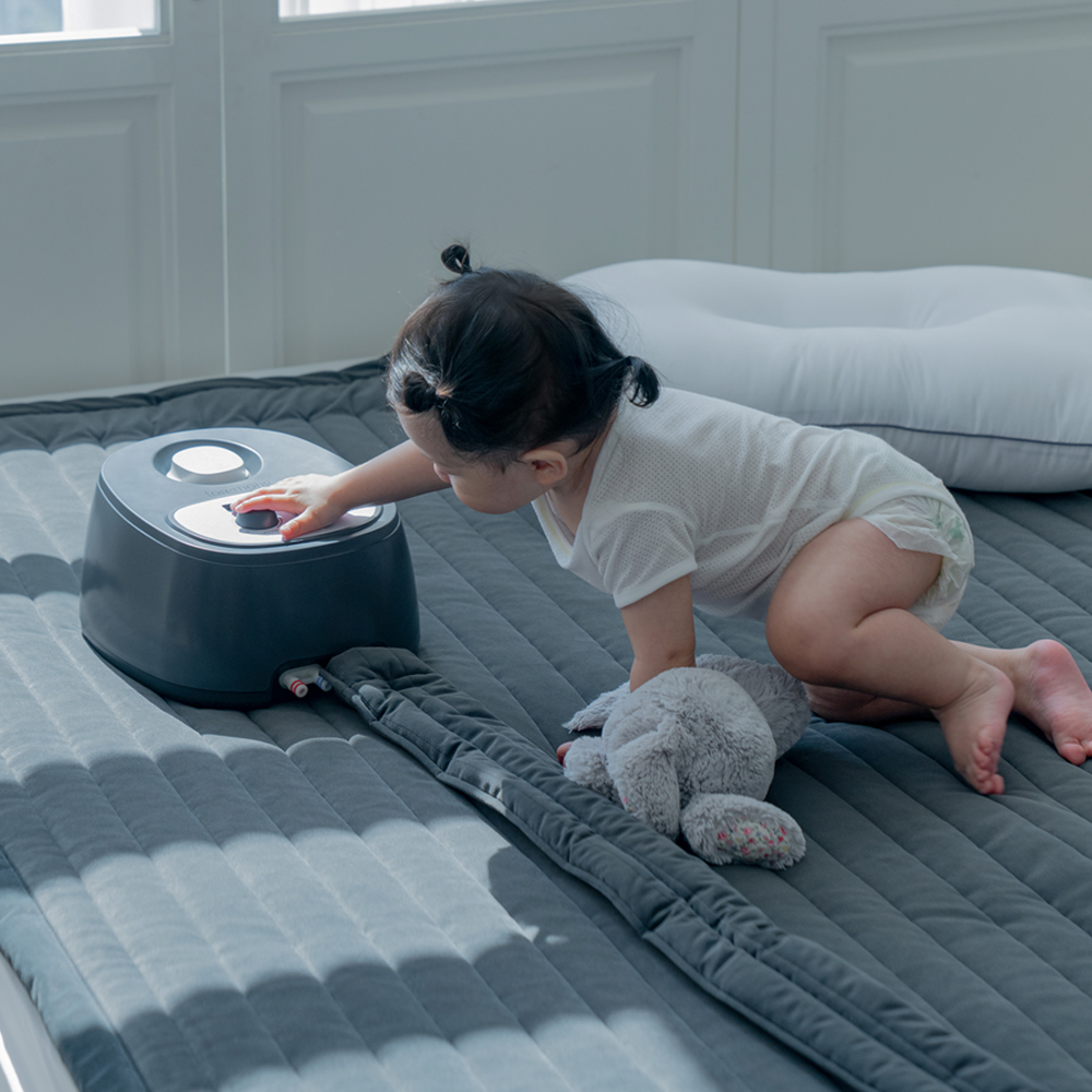 [리뷰 2만개 돌파] 포레몽 프리미엄 온수매트 퀸(분리난방), 150x190cm 상세 이미지 3