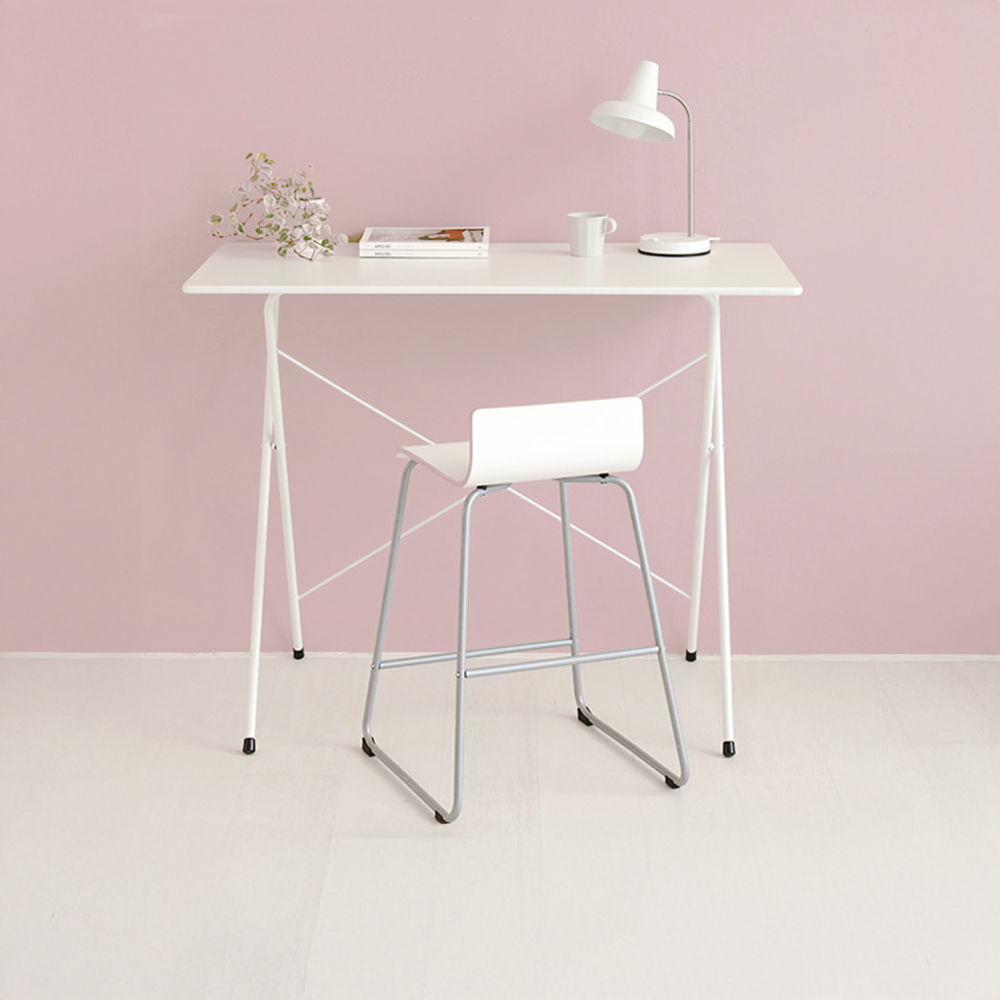 GOSI 스탠딩 접이식테이블 120 SM-2200B 빈티지화이트 9614.3394