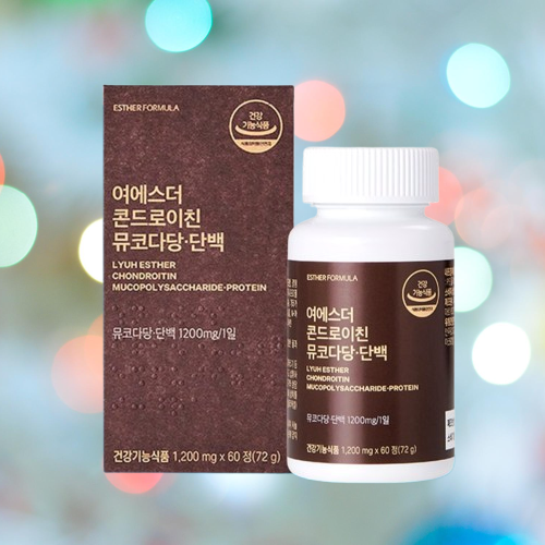에스더포뮬러 콘드로이친 콘도로이친 뮤코다당단백 여에스터 60정X1개 - 상세 이미지 3