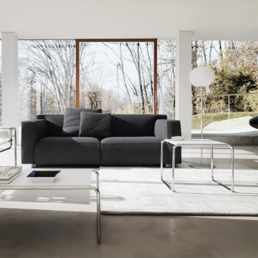 바우하우스 라치오 테이블 거실 커피 카페 라운지 테이블 L