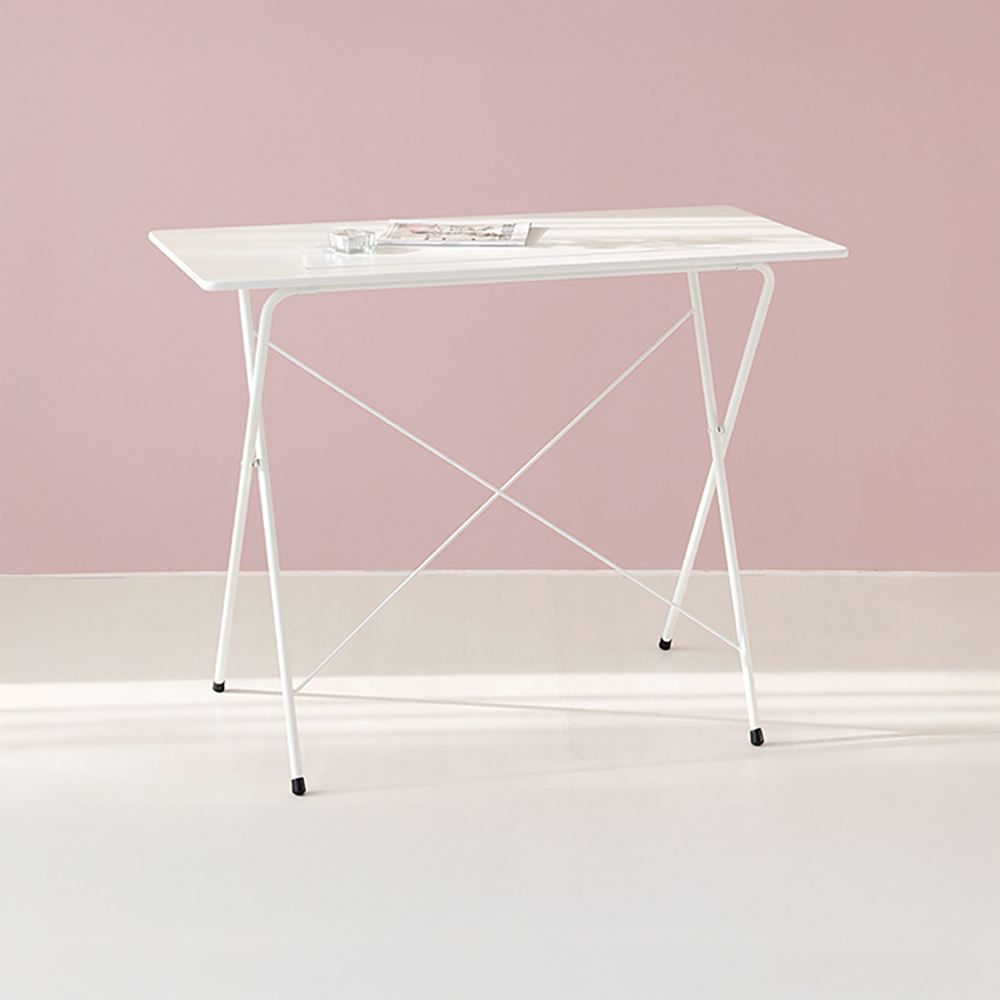 GOSI 스탠딩 접이식테이블 120 SM-2200B 빈티지화이트 9614.3394