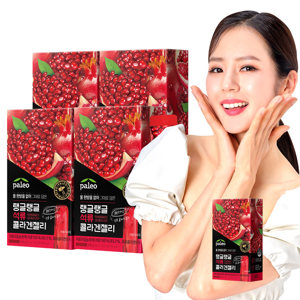 팔레오 석류 콜라겐 젤리 300Da 달톤 15포, 5개