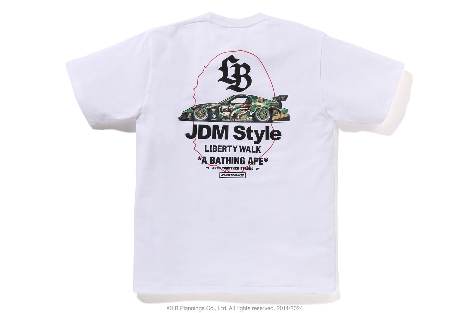 베이프 X LBWK 반팔티 FD ABC CAMO TEE 1K73-110-918 - 상세 이미지 3