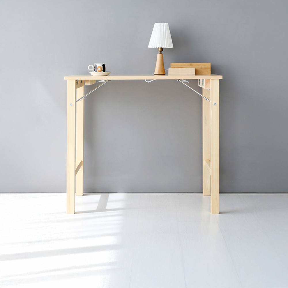 PEOPLE 접이식 원목테이블 소나무 9765.5307