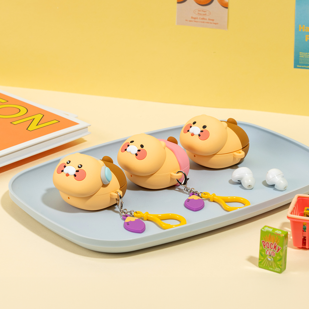 카카오프렌즈 식빵 굽는 춘식이 갤럭시 버즈2 케이스 - 상세 이미지 3