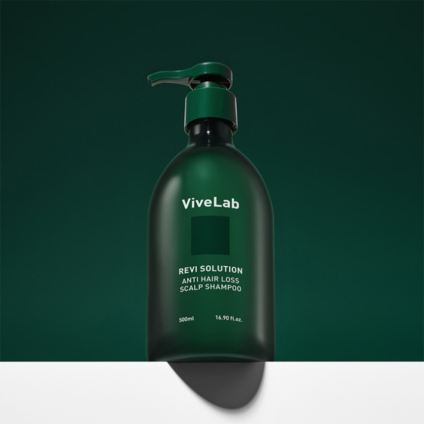 바이브랩 4주 솔루션 초록 탈모 샴푸 우디플로럴머스크, 500ml, 3개 사진 4