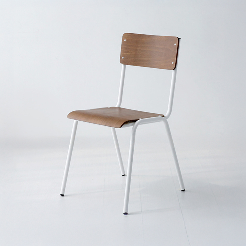 GYOSIL 빈티지의자 W1075A 매트화이트 7879.1691 - 메인 이미지