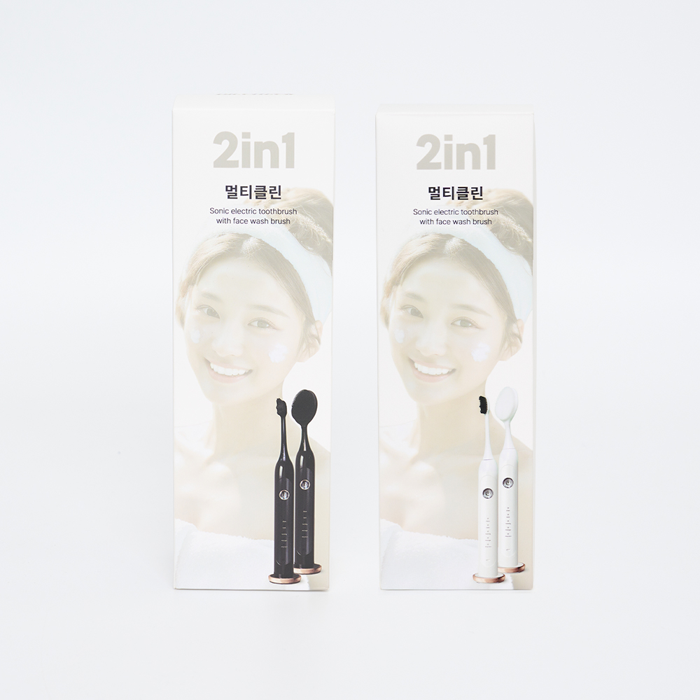 닥터체크 2in1 저자극 멀티클린 음파 전동칫솔 진동칫솔 자동 진동클렌저 잇몸케어 이미지 7