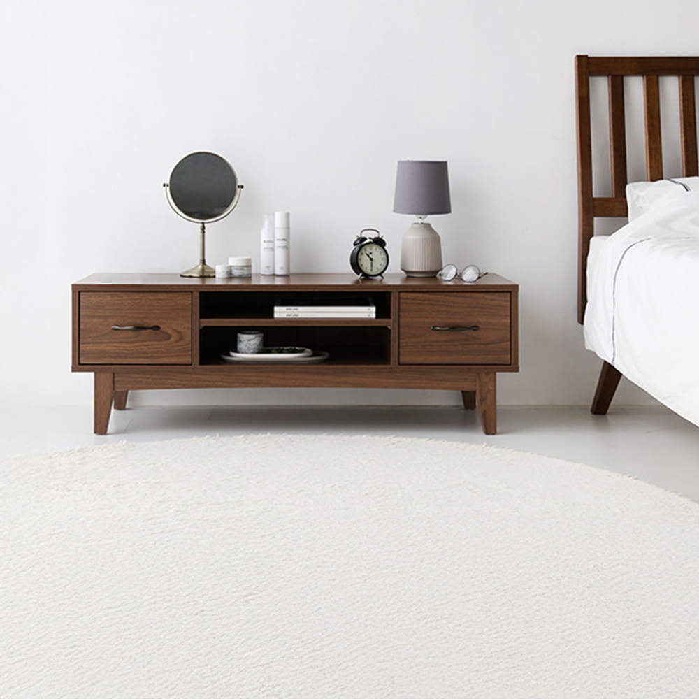 펨바 TV스탠드 6042H 1180mmx390mmx400mm, 브라운 7222.2314