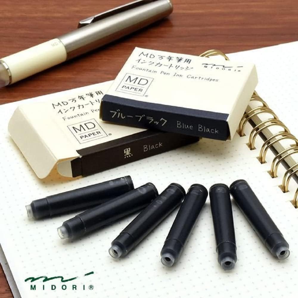 미도리 MD만년필전용 잉크 카트리지 6개입