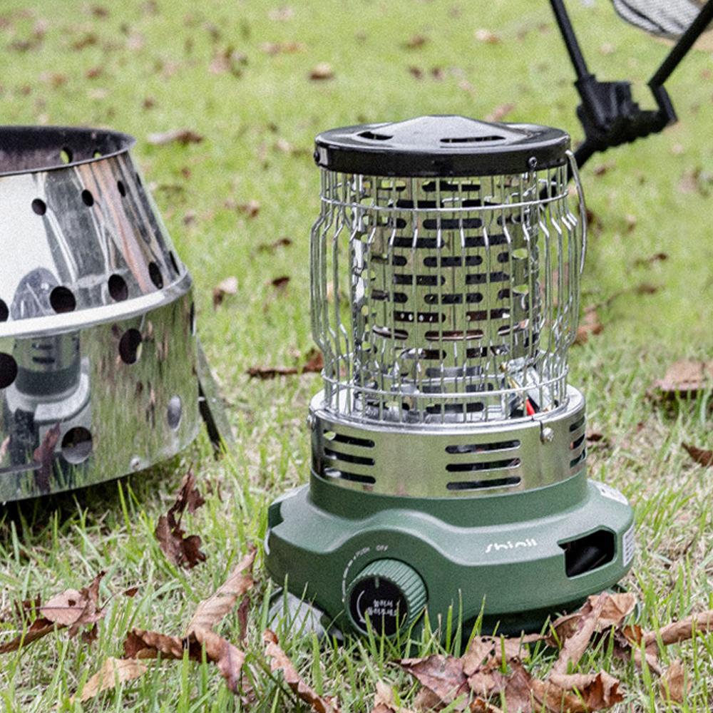 신일 포터블 가스히터 부탄 난로 캠핑 차박 야외용 휴대용